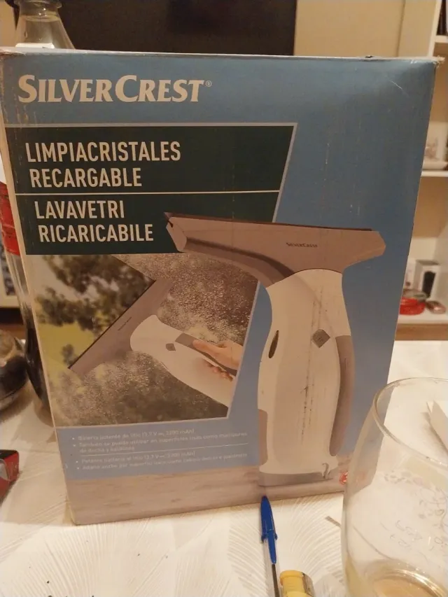 Aspirador Limpiacristales SilverCrest Recargable