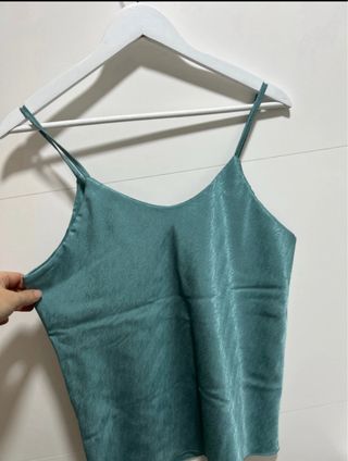 Camiseta tirantes verde