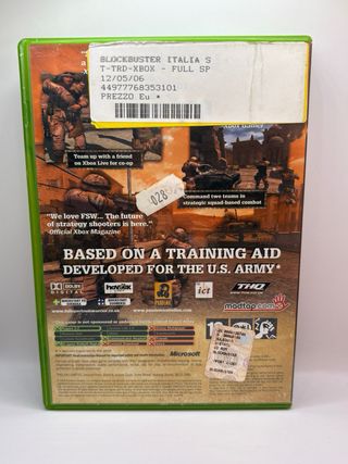 Full Spectrum Warrior Xbox