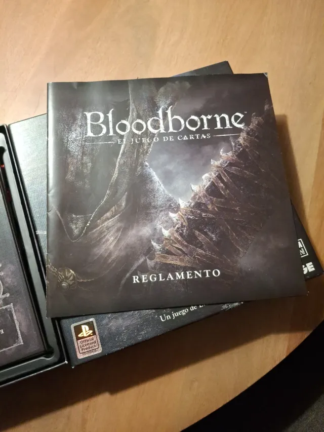 Bllodborne juego de cartas