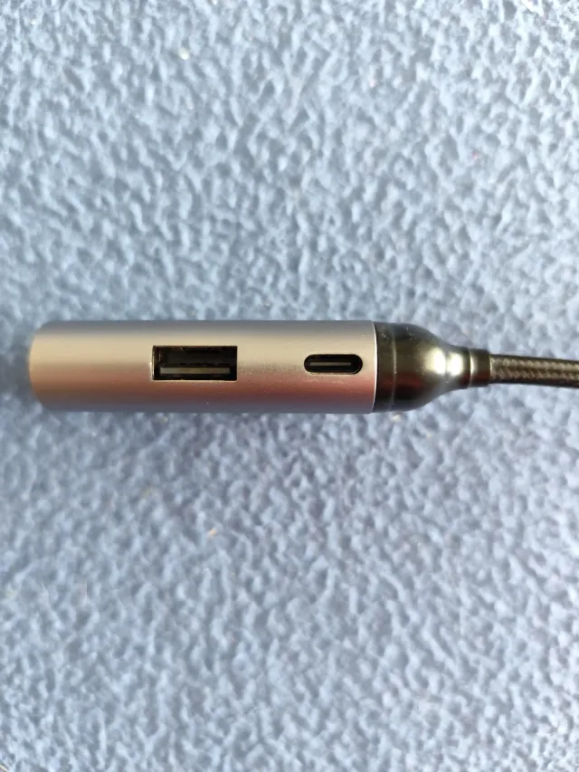 Adattatore USB C a Ethernet RJ45 3 in 1