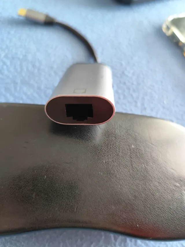 Adattatore USB C a Ethernet RJ45 3 in 1
