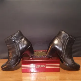 Botines negros talla 37 Lujo Español