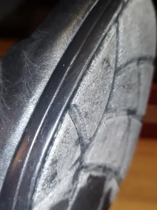 Botines negros talla 37 Lujo Español