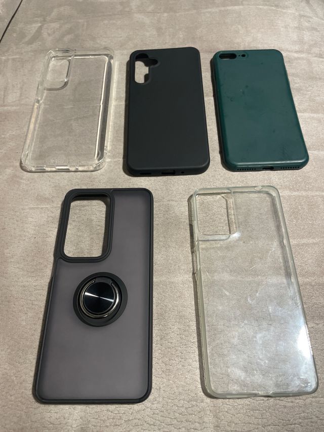 Lote 5 Fundas Móviles Variadas