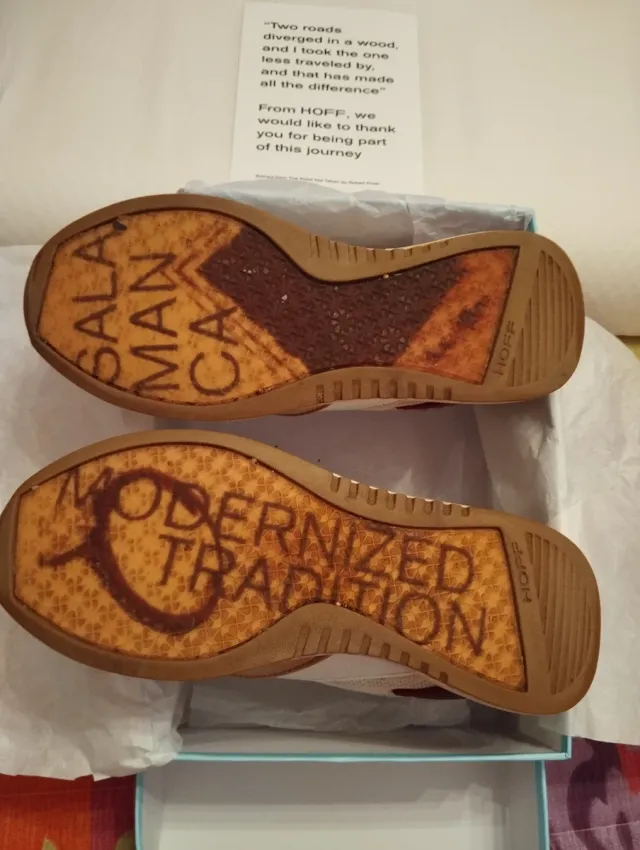 Deportivas HOFF Mujer Talla 38 Beige/Marrón