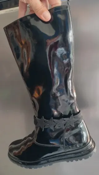 Primigi stivali alti vernice bambina