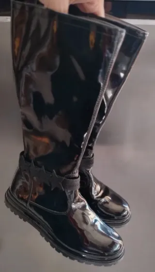 Primigi stivali alti vernice bambina