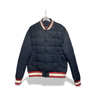 Cazadora acolchada Zara azul marino XL