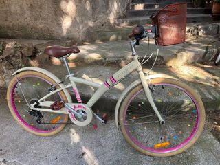 Bicicleta juvenil B-TWIN poply 500 24” sin uso