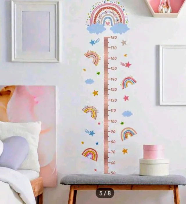 Medidor de altura infantil Arcoíris