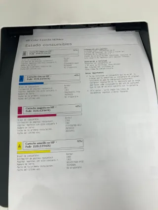 Impresora HP LaserJet Color M254nw