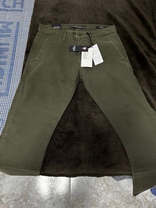 Pantalón Chino Guess Verde Nuevo Talla M