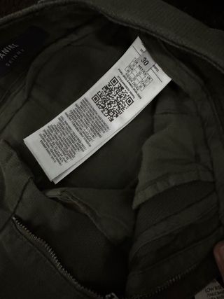 Pantalón Chino Guess Verde Nuevo Talla M