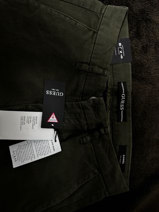 Pantalón Chino Guess Verde Nuevo Talla M