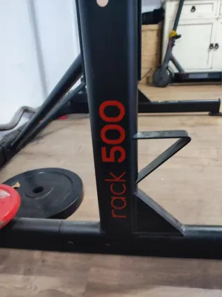 Rack Domyos 500 para pesas