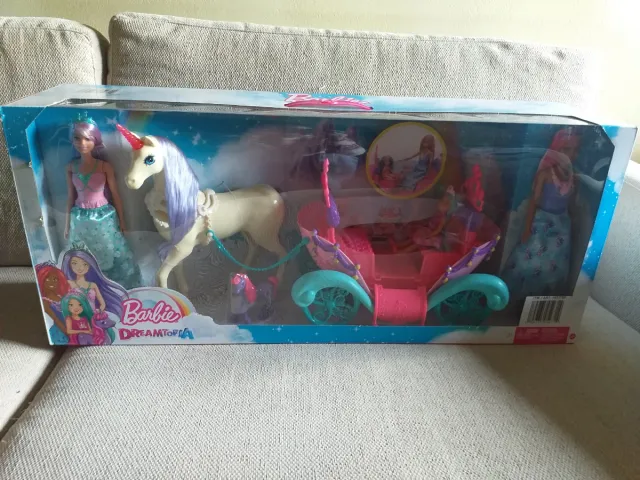 Barbie Dreamtopia Carroza Unicornio