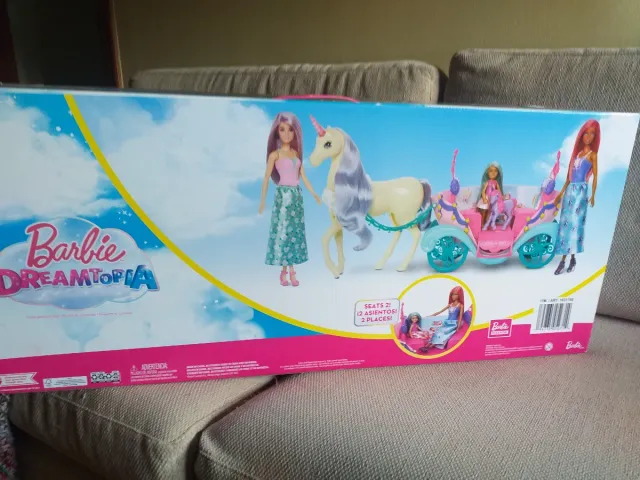 Barbie Dreamtopia Carroza Unicornio