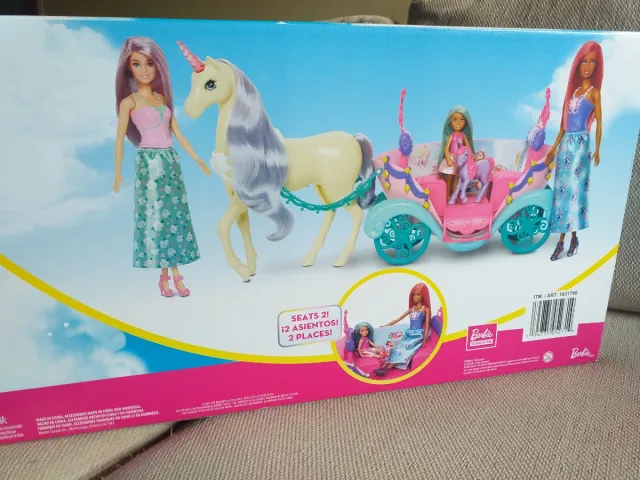Barbie Dreamtopia Carroza Unicornio