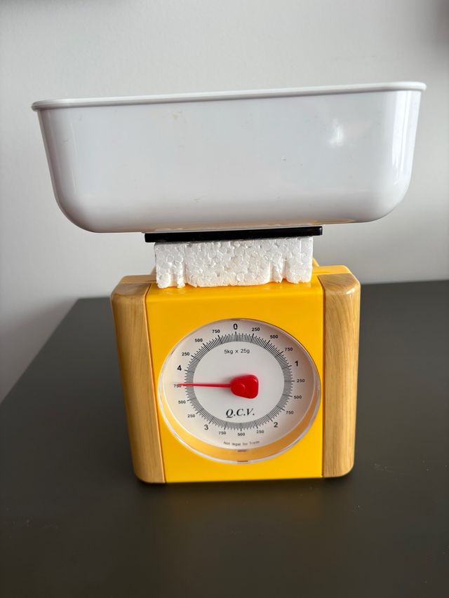 Báscula de cocina Q.C.V. vintage QS-6005 nueva, 5