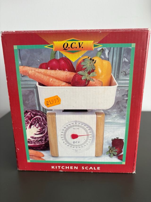 Báscula de cocina Q.C.V. vintage QS-6005 nueva, 5