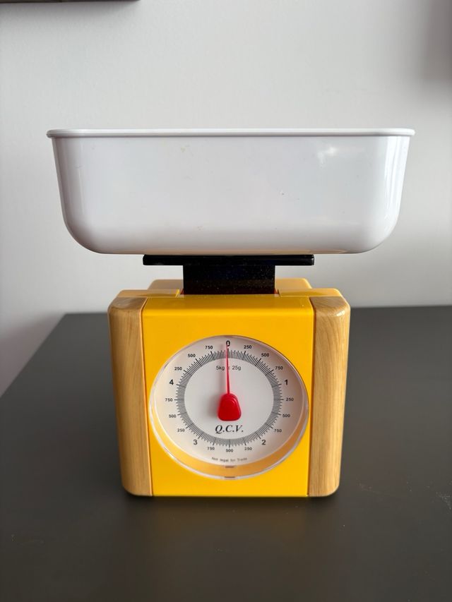 Báscula de cocina Q.C.V. vintage QS-6005 nueva, 5