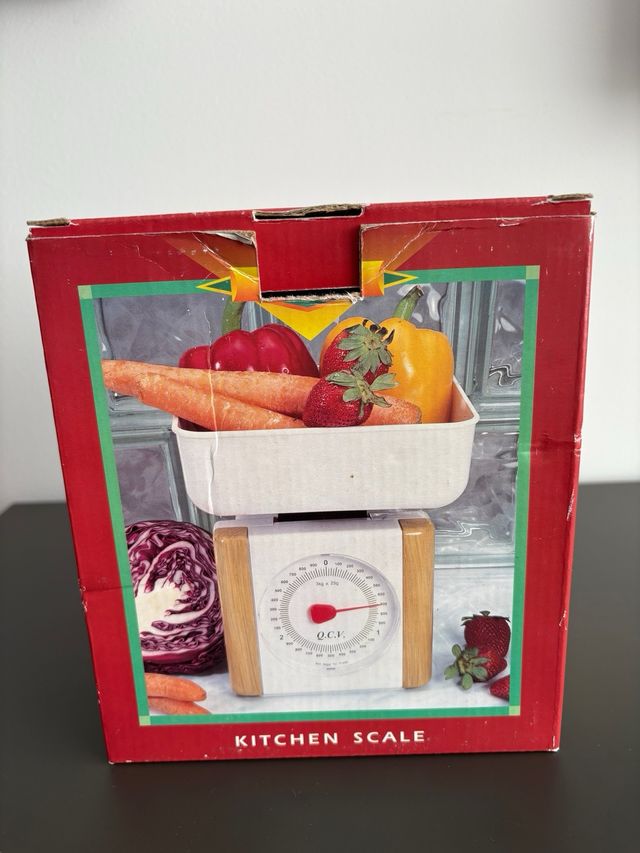 Báscula de cocina Q.C.V. vintage QS-6005 nueva, 5