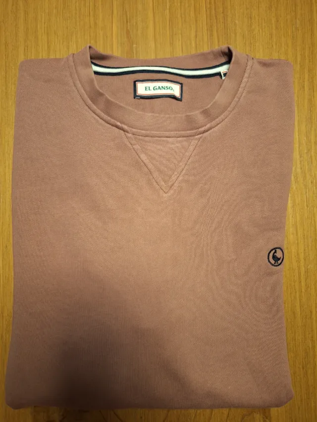Sudadera rosa El Ganso hombre