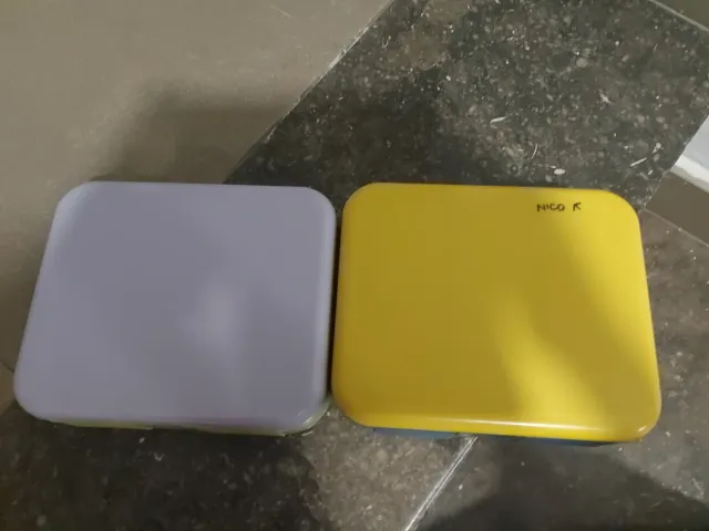 Fiambrera infantil con compartimentos