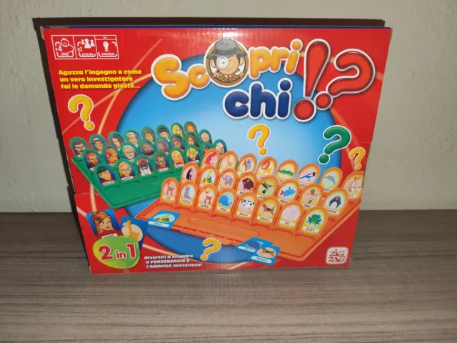 Juego Descubre Quién 2 en 1