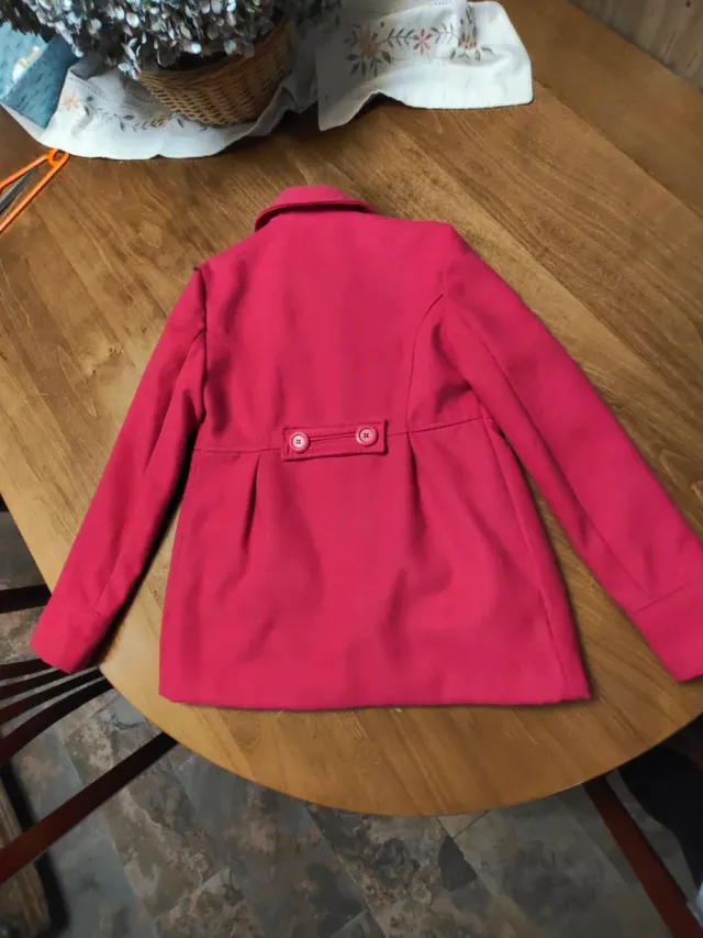 Abrigo Entallado Fucsia