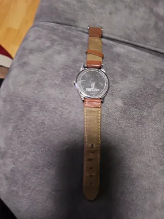 Reloj Festina Correa Marrón y Esfera Plateada