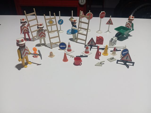 Playmobil  obras
