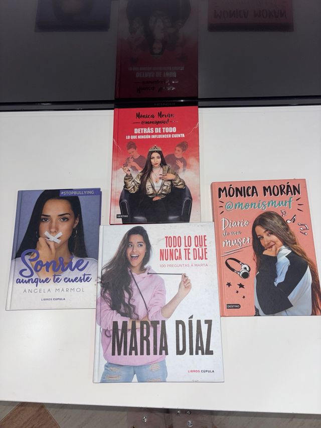 Pack de libros Mónica Morán, Marta Díaz, Ángela