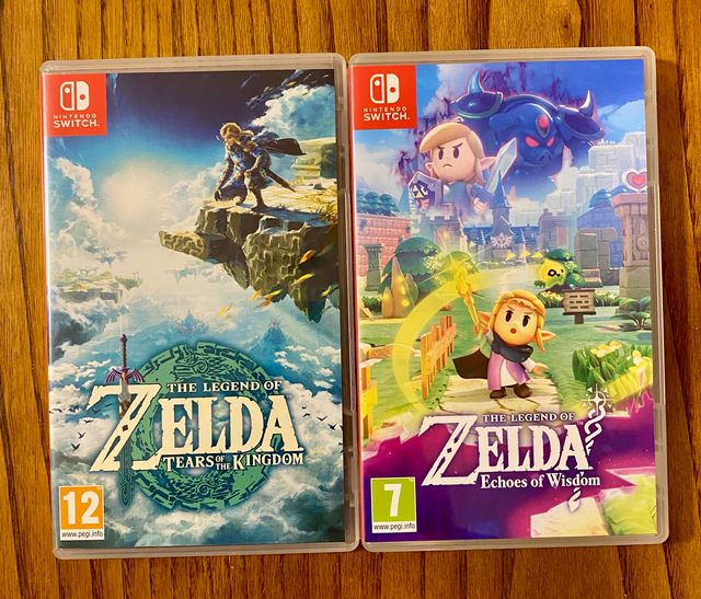 Zelda Tears of the Kingdom + Echoes of Wisdom Swit