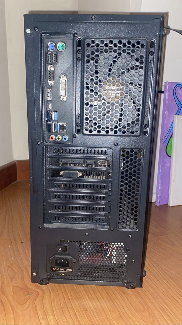 Pack PC Gaming + Monitor Negro