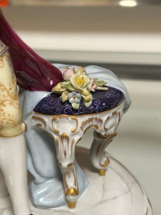 Coppia statue porcellana di’ Capodimonte