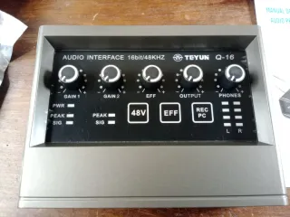 TEYUN Q-16 Audio Interface 16bit/48KHz