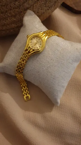 Reloj Acero Inoxidable Dorado