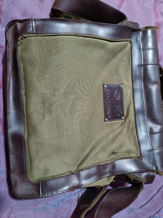 BANDOLERA BOLSO CUERO UNISEX