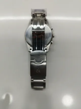 Reloj Calvin Klein Cronógrafo Negro/Plata