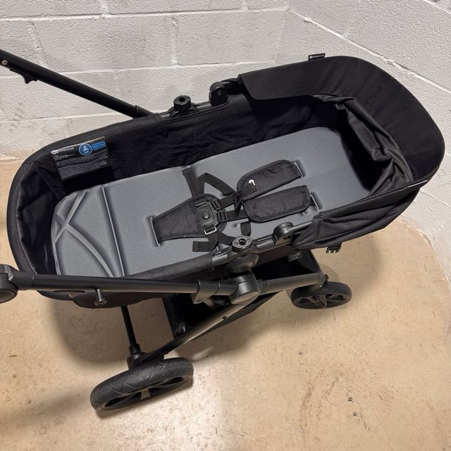 Carrito Bebé 3 Piezas Negro