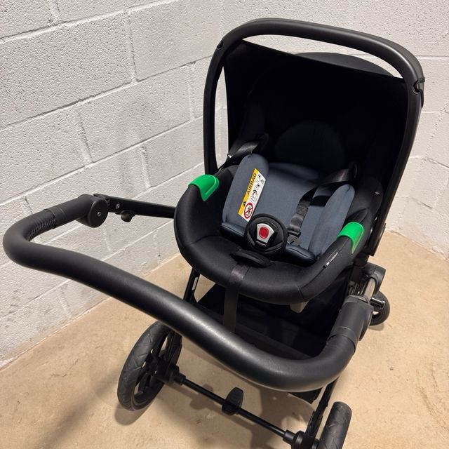 Carrito Bebé 3 Piezas Negro