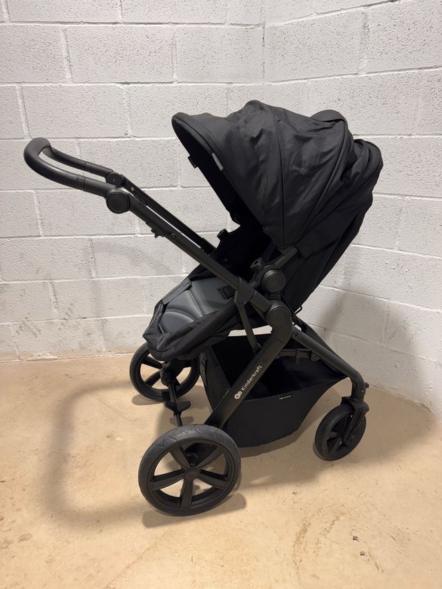 Carrito Bebé 3 Piezas Negro