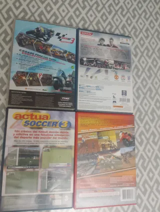 Pack 4 Juegos PC: MotoGP 3, PES 2010, Actual Socce