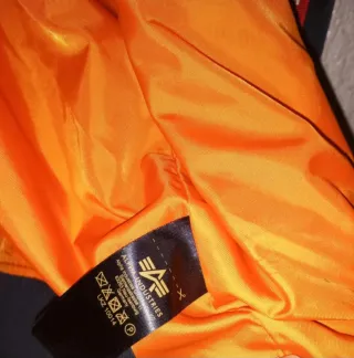 Chaqueta Alpha Industries Negra/Gris