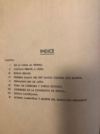 San Fernando el rey caudillo. Luis Vigil (1948)