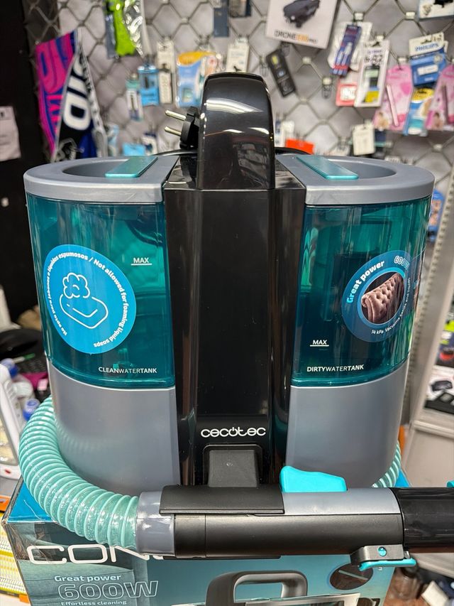 Cecotec Conga Limpiador Tapicerías 600W