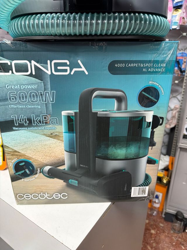 Cecotec Conga Limpiador Tapicerías 600W