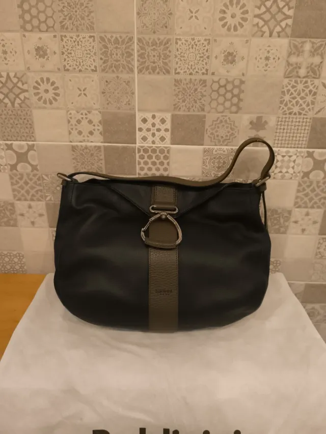 Bolso Piel Negro y marrón Baldinini